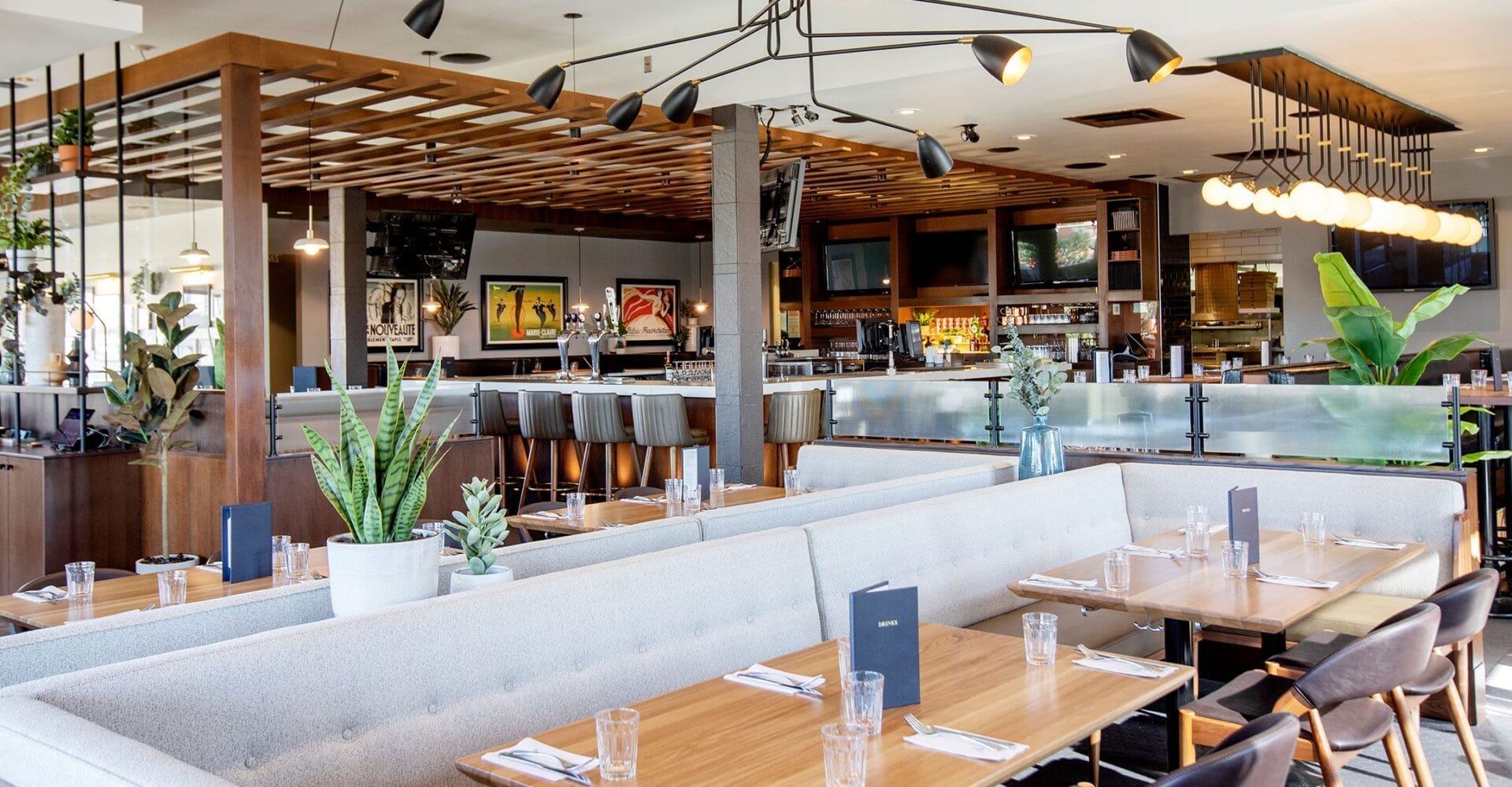 interior of earls kitchen