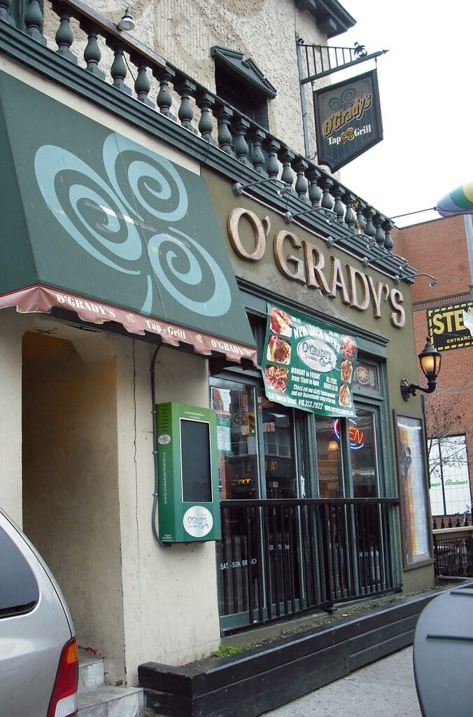 exterior of o'grady