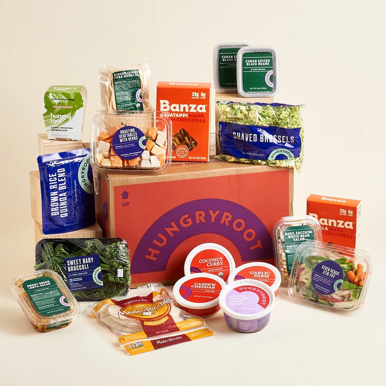 Hungry Root Meal kits