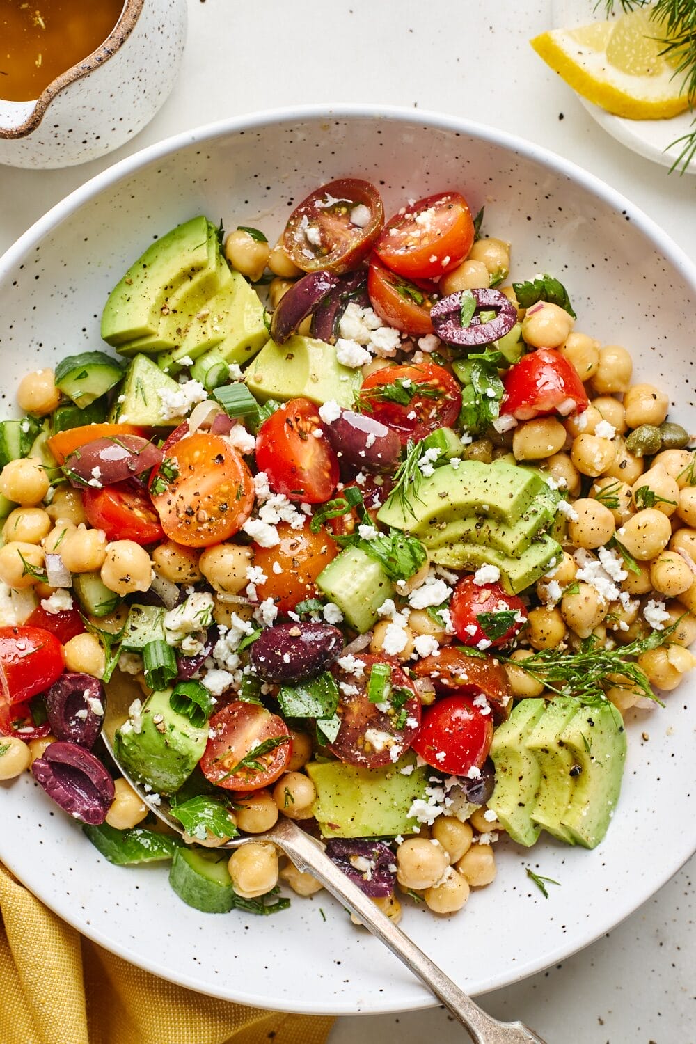 Avocado & Chickpea Salad