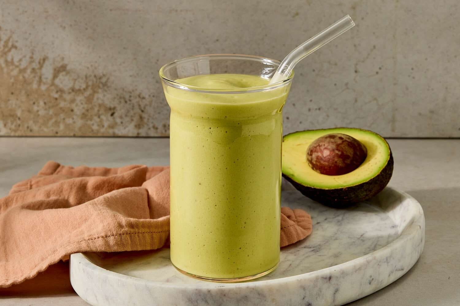 Avocado Smoothie with Banana and Jaggery