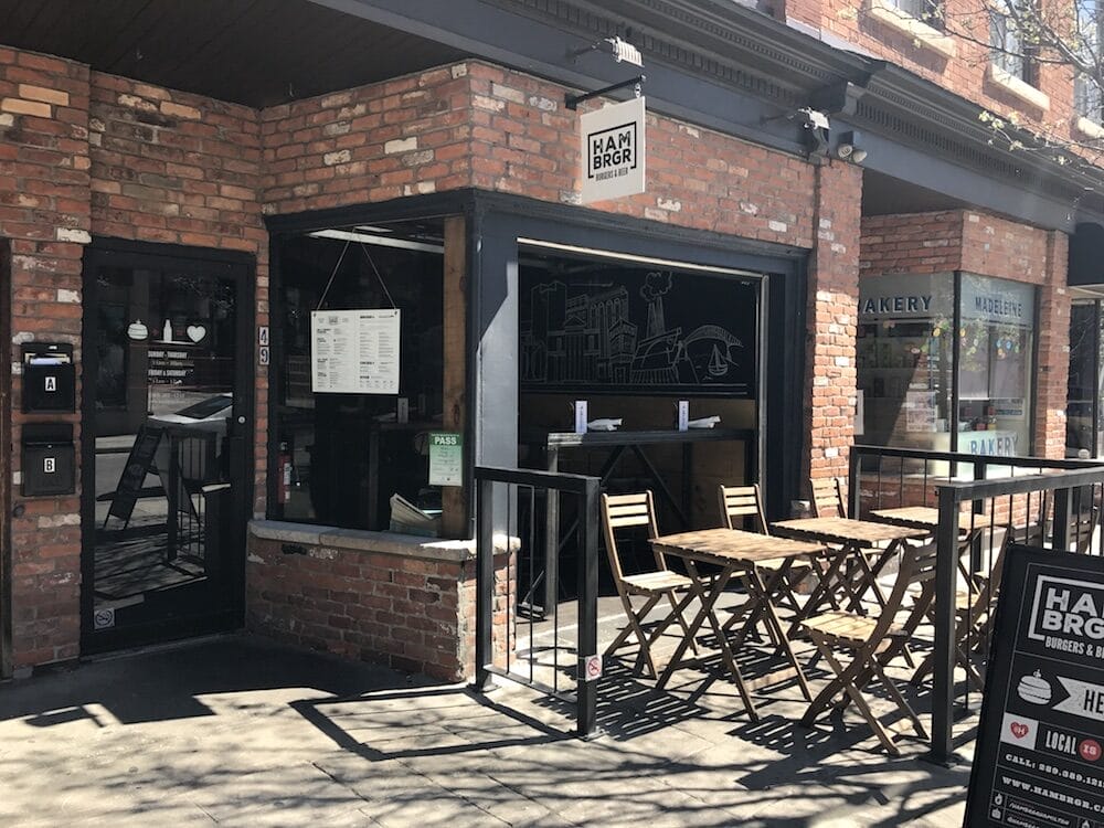 Hambrgr Best Restaurants with Outdoor Patios