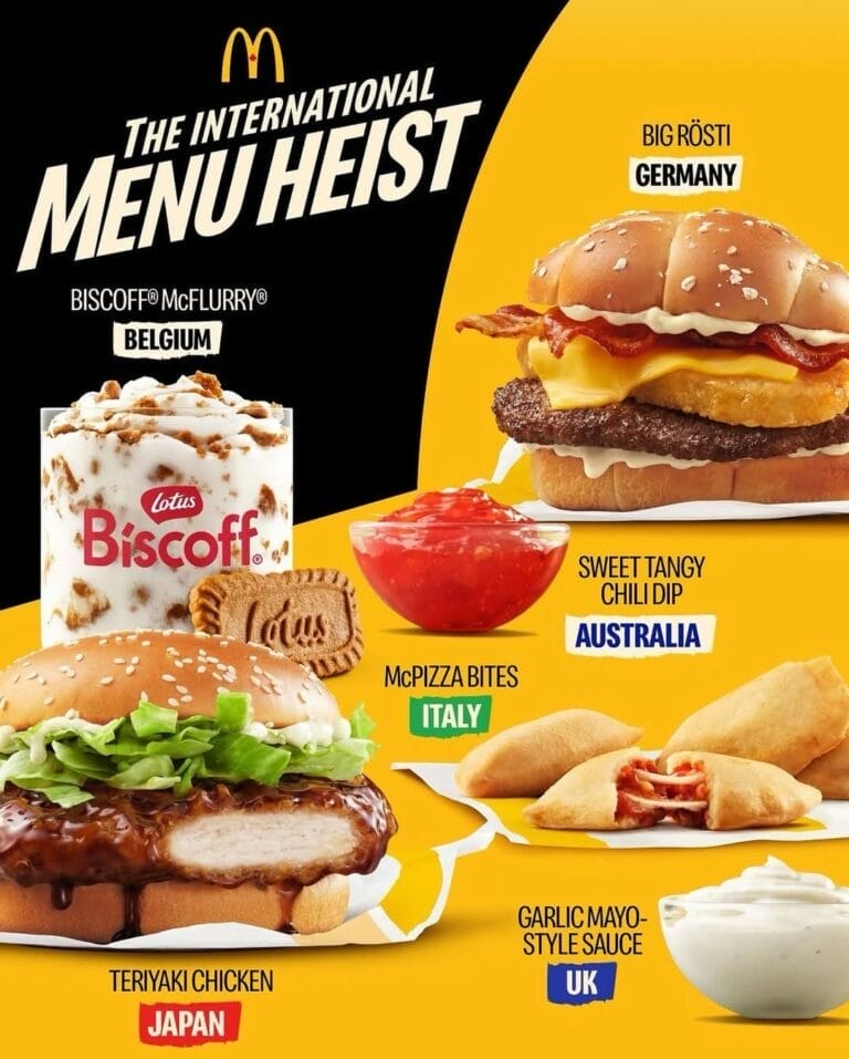 McDonald’s Brings international Menu to Toronto - Here’s What You Can Get