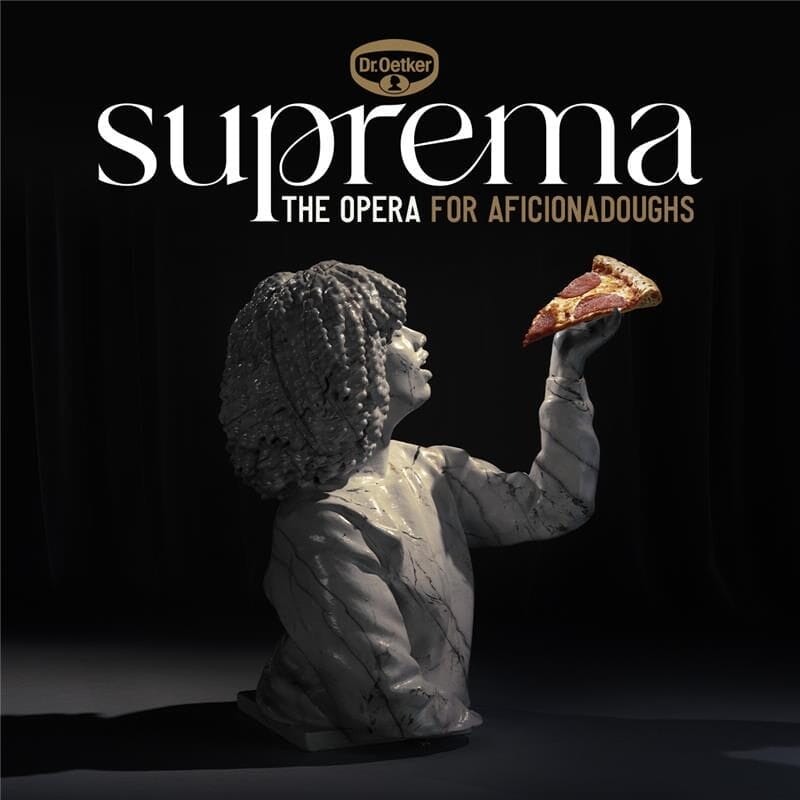Suprema free pizza opera pop-up
