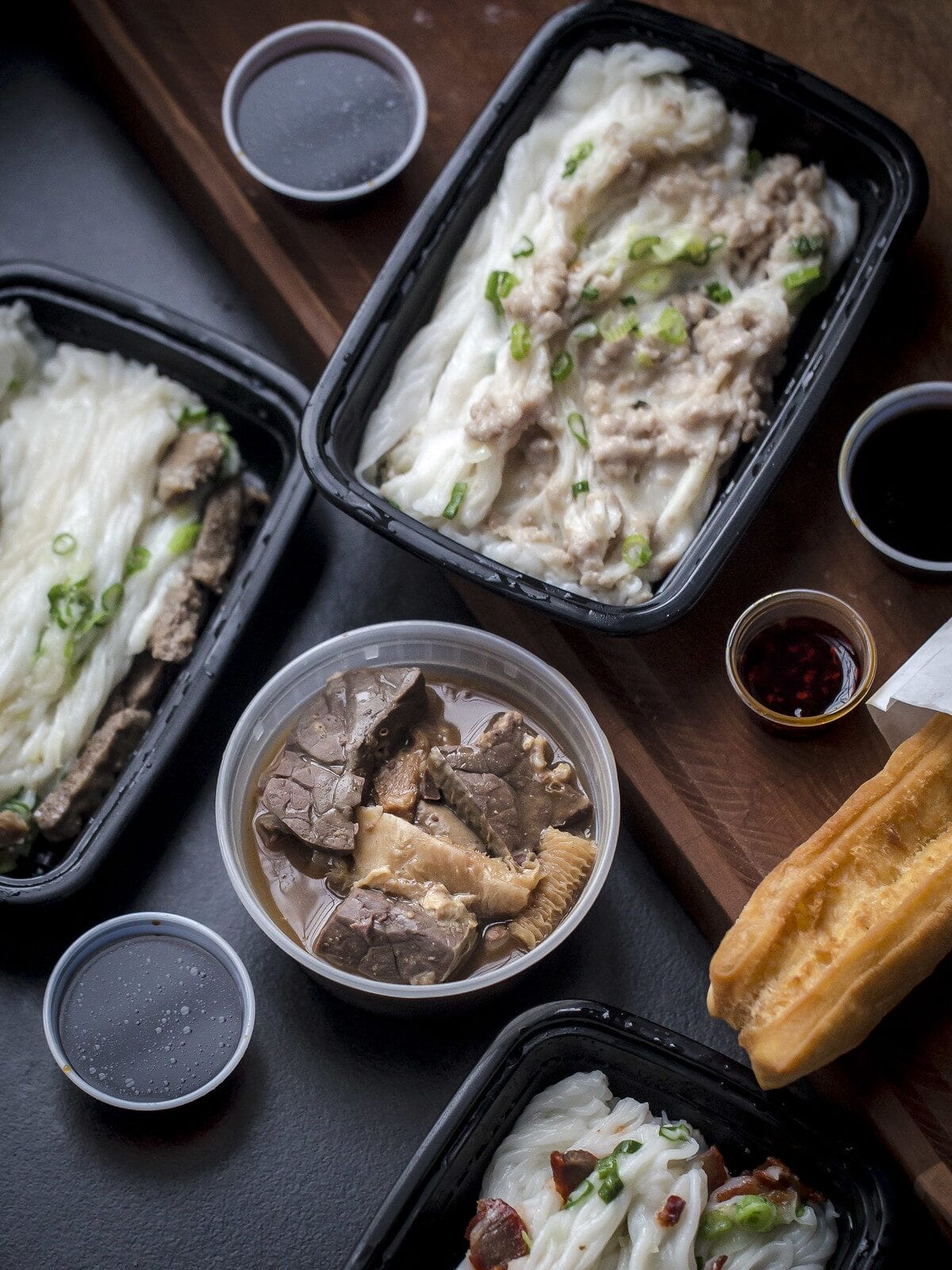 rice rolls from the restaurant