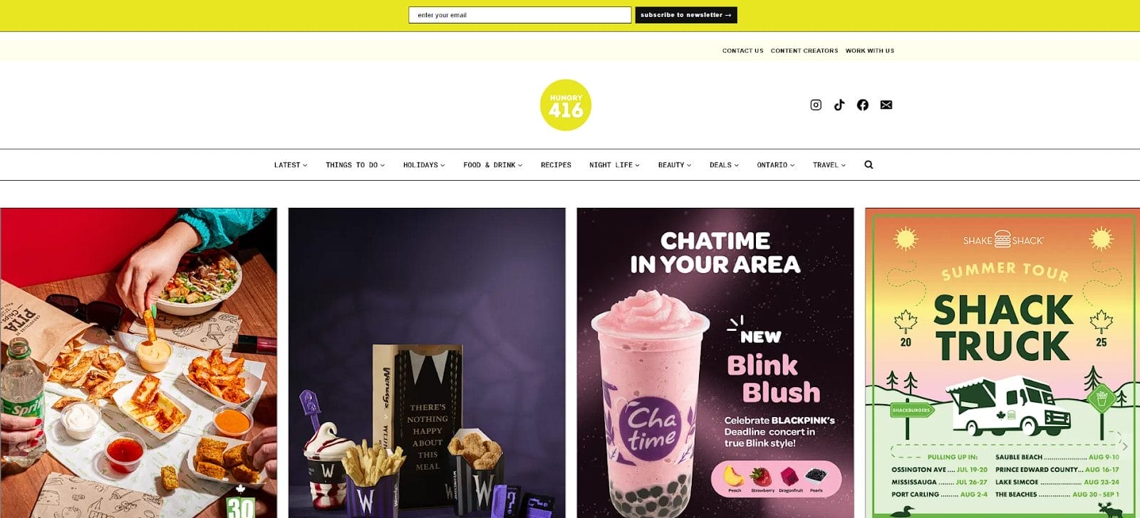 Hungry 416 Top Ontario Food Blogs