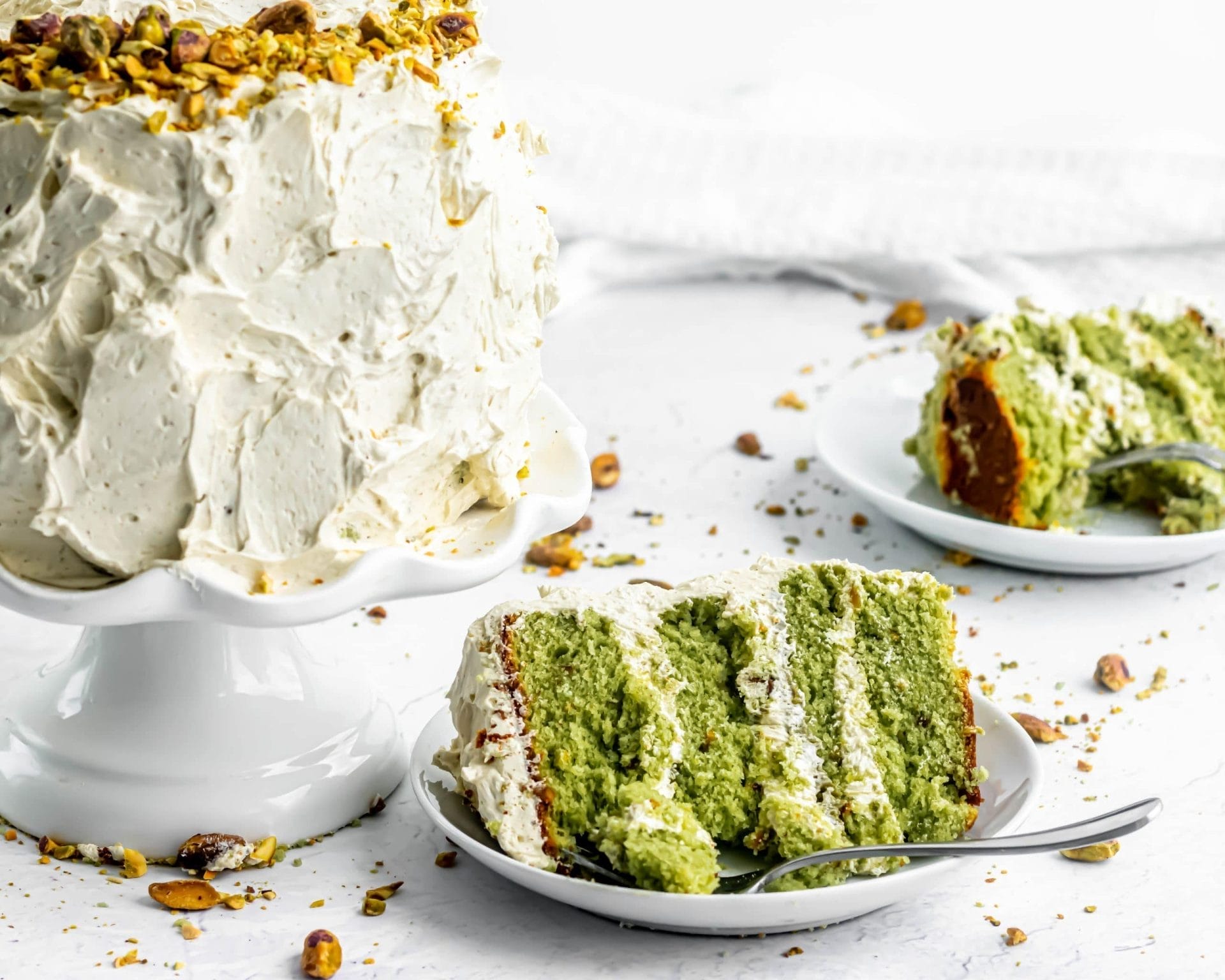 Pistachios pastries and desserts
