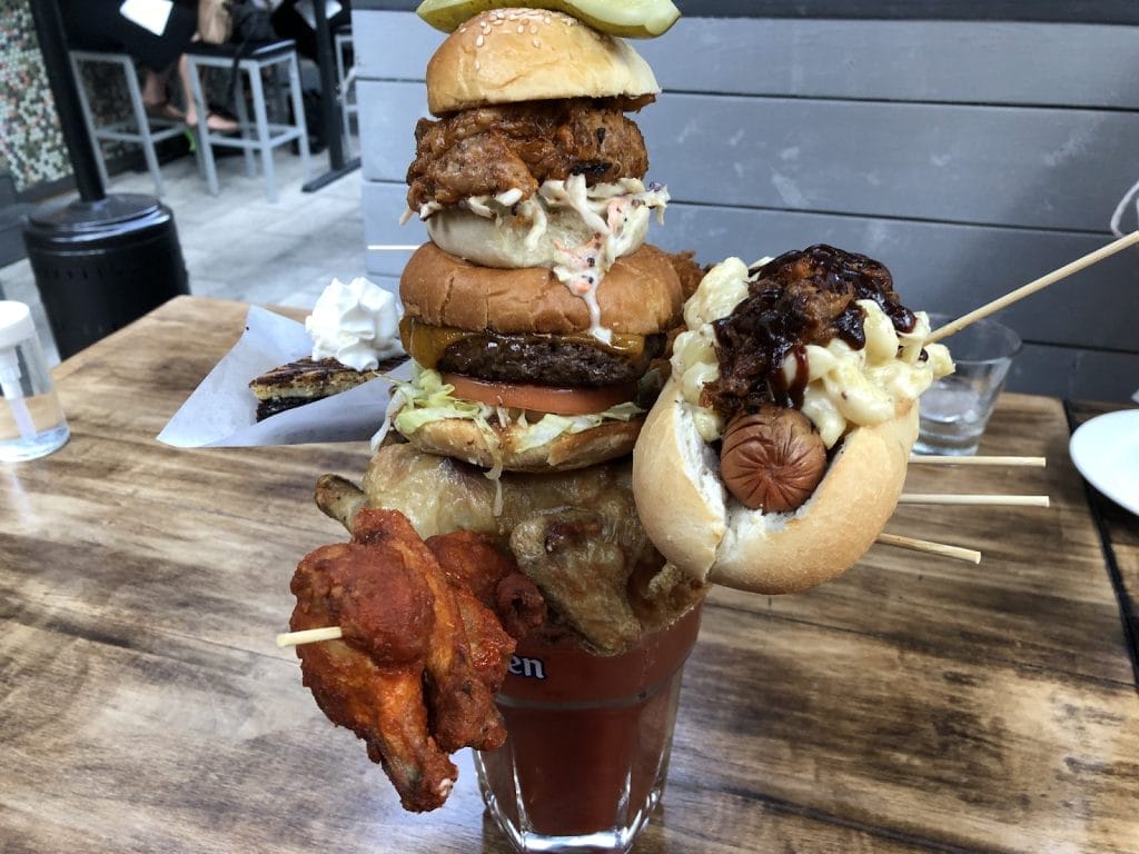 Caesar Cocktail at Score on King or Hunter’s Landing