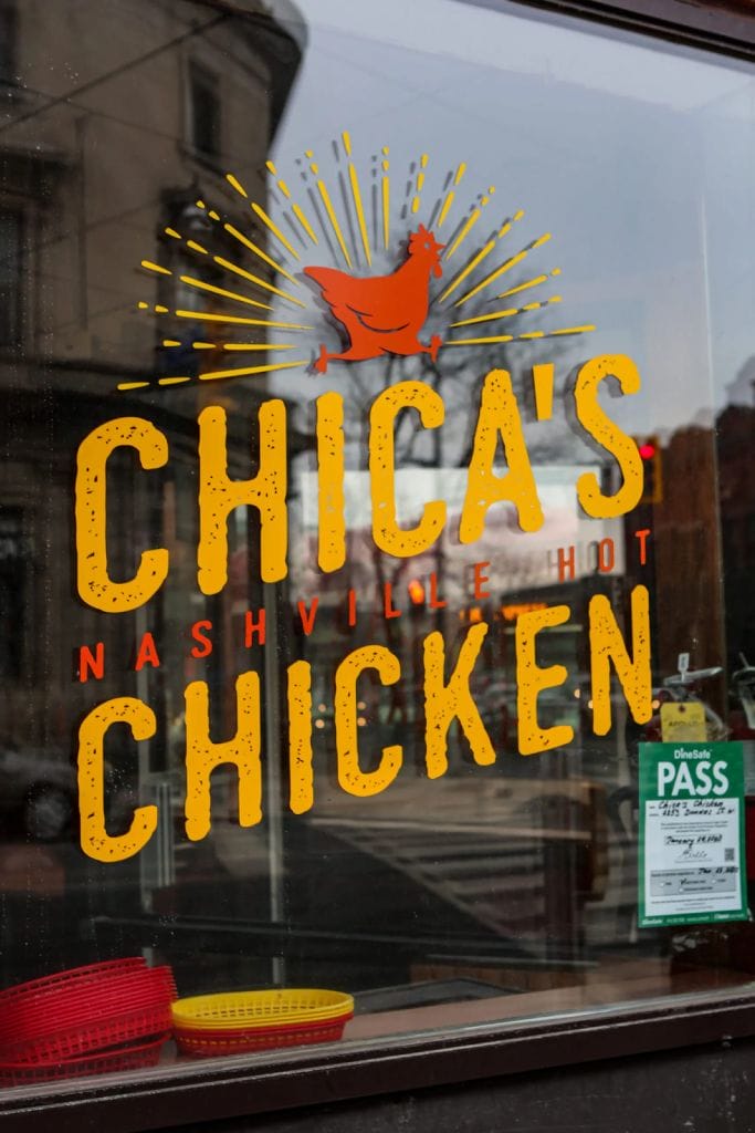 Chica’s Chicken (Nashville Hot) Toronto