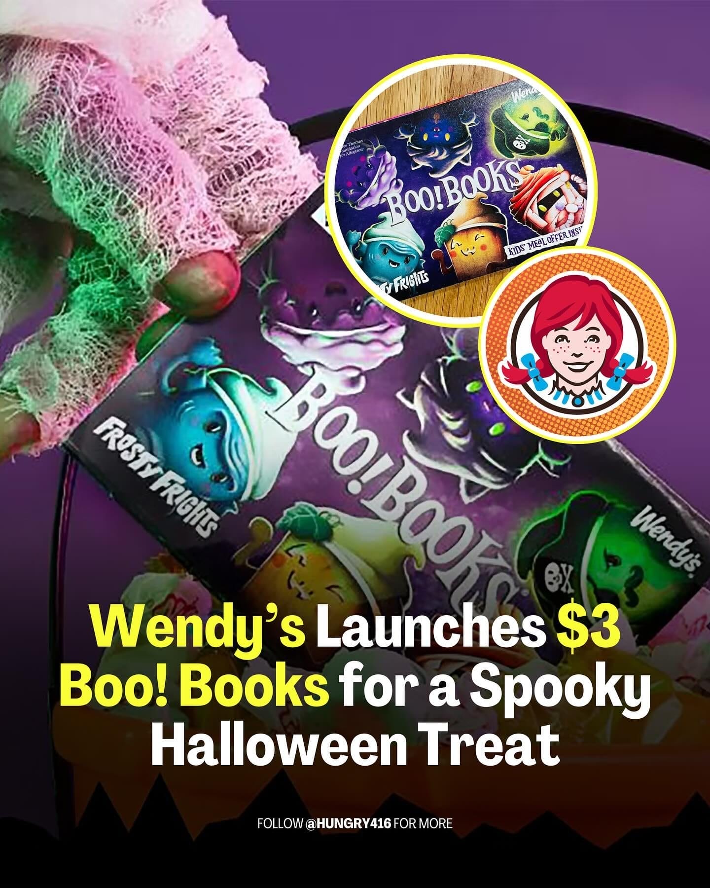 Wendy’s® Canada Launches $3 Boo! Books