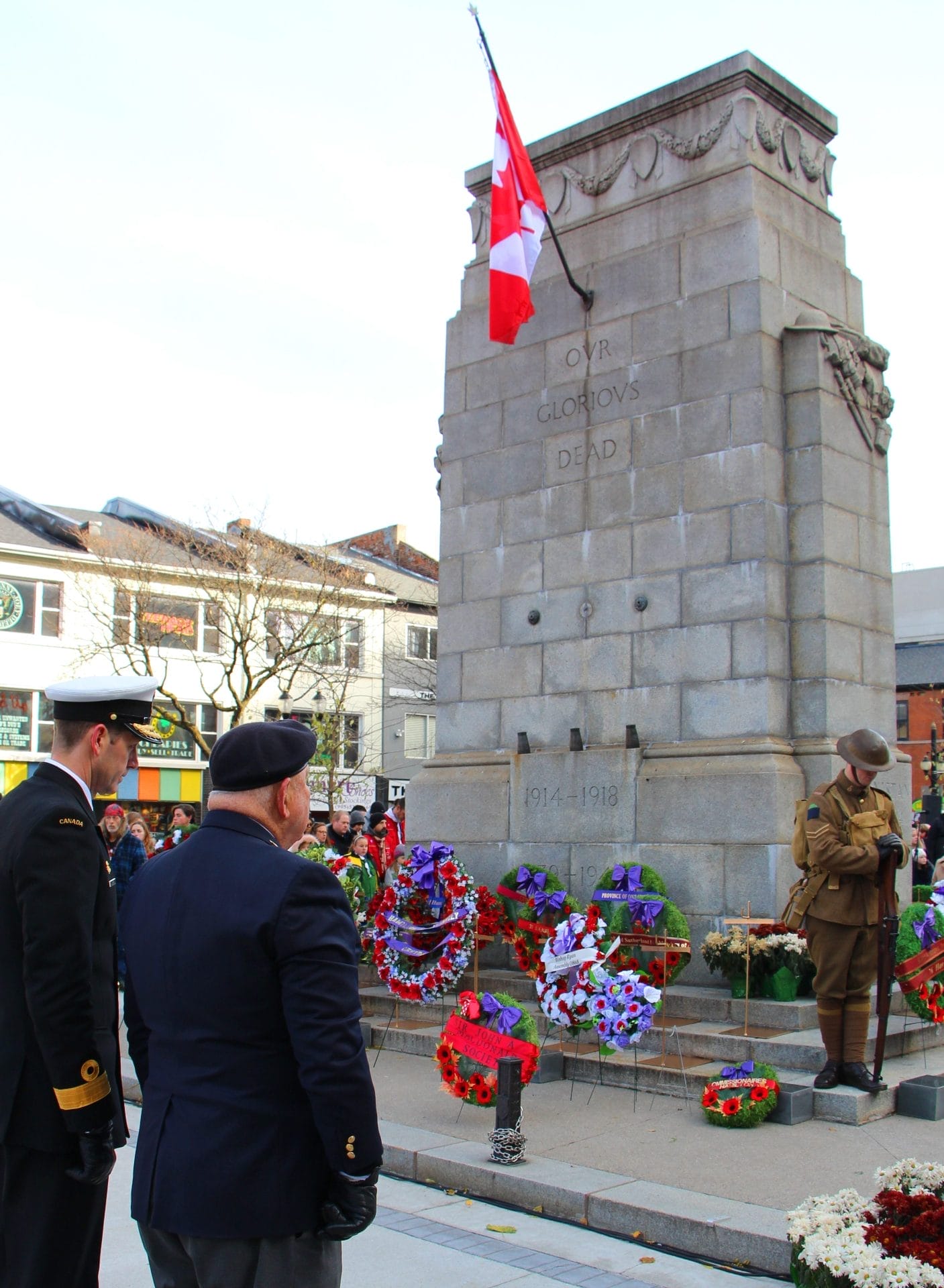 York Civic Centre Cenotaph (2700 Eglinton Ave W) Remembrance Day