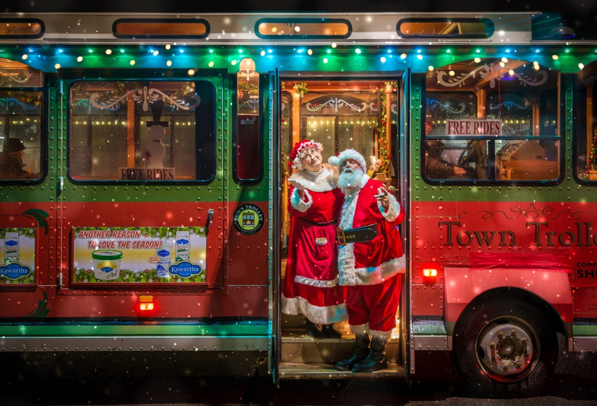 Holiday Streetcar Ride Toronto