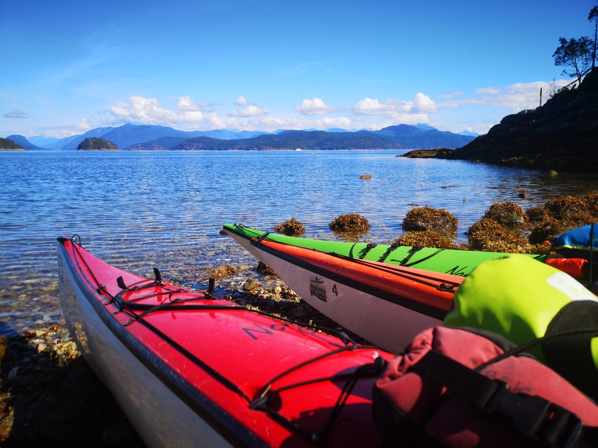 Kayaking date near Toronto Islands for anniversary ideas