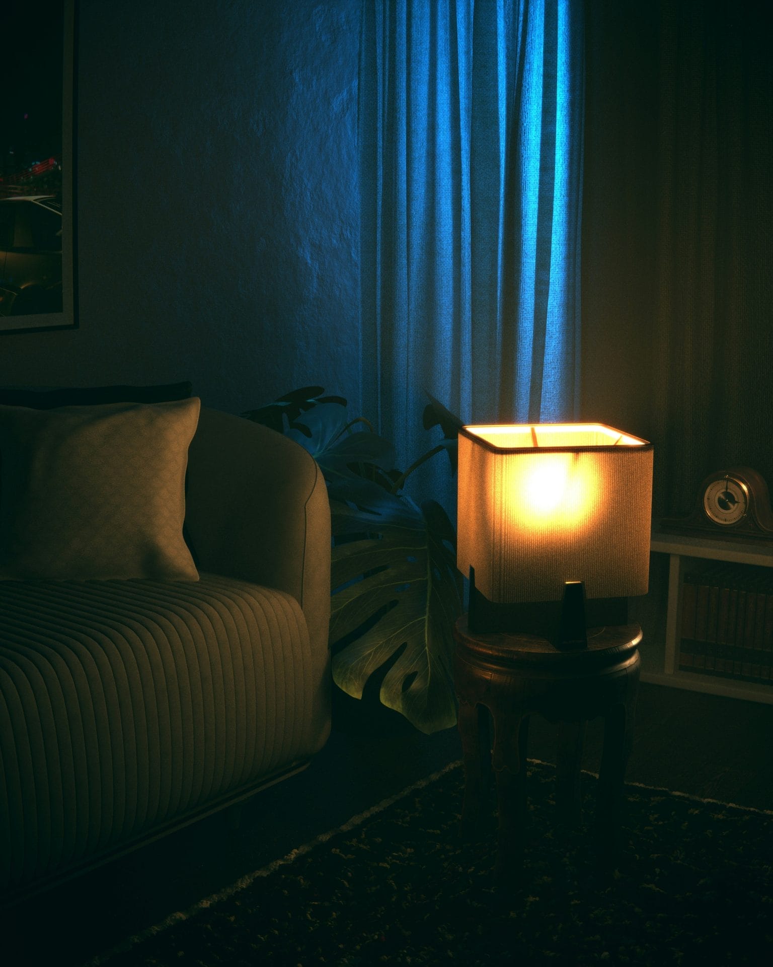 Spa lounge setting for couples celebrating an anniversary