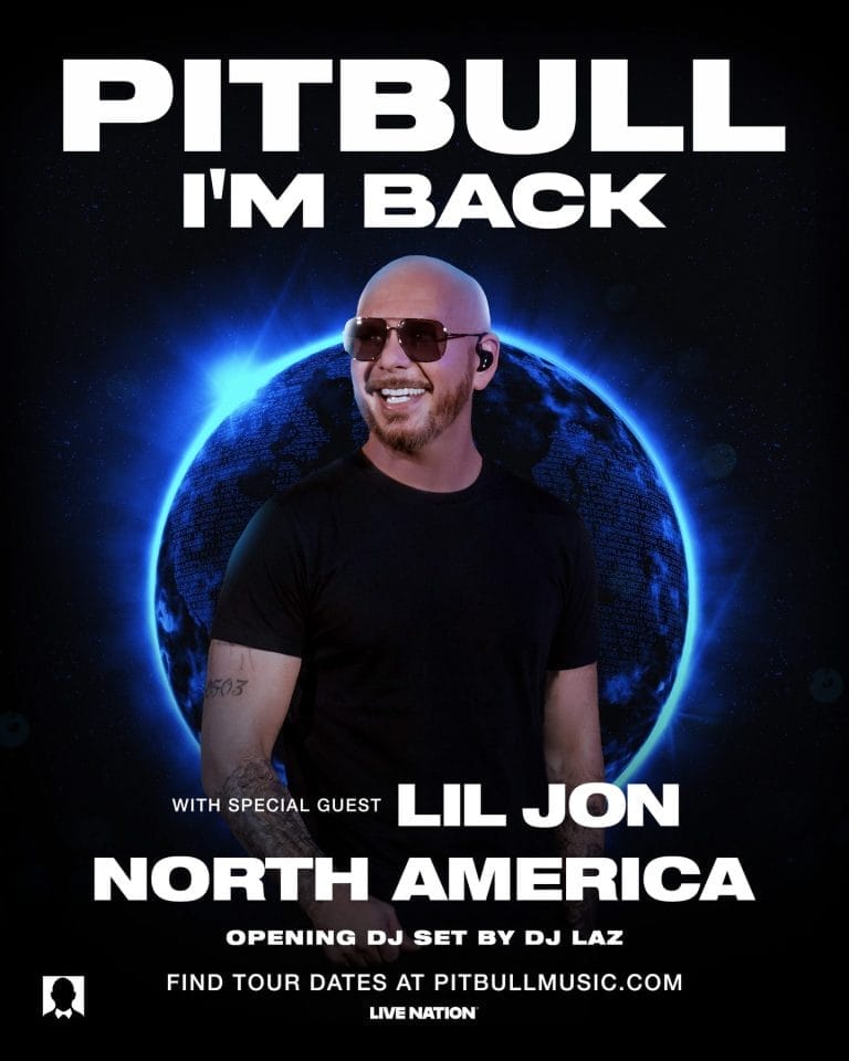 Pitbull’s I’m Back Tour Comes in Toronto in 2026