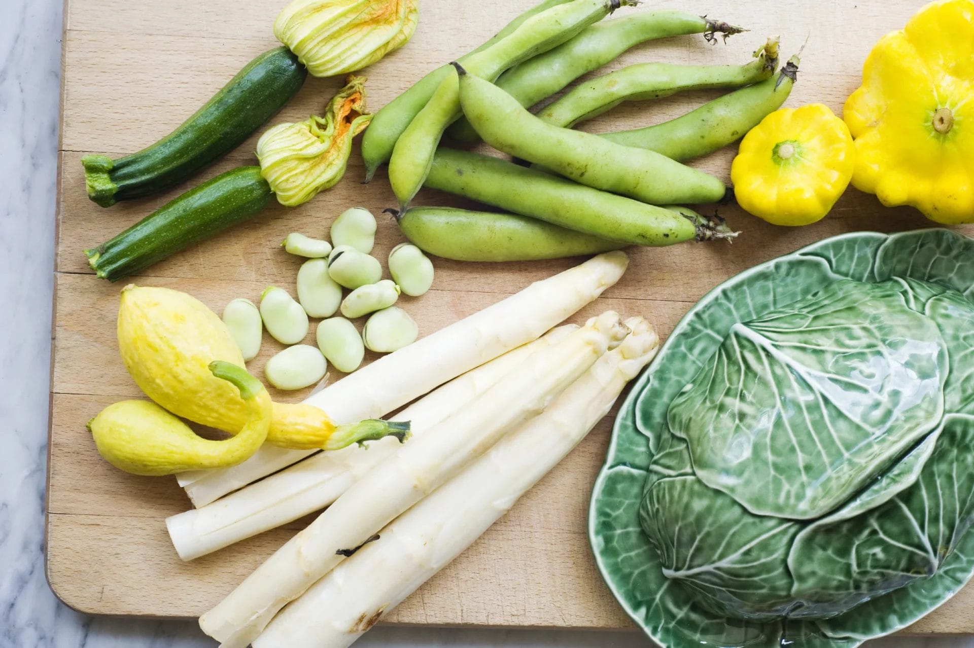 Fresh seasonal vegetables and local ingredients featured in tasting menus at Edulis.