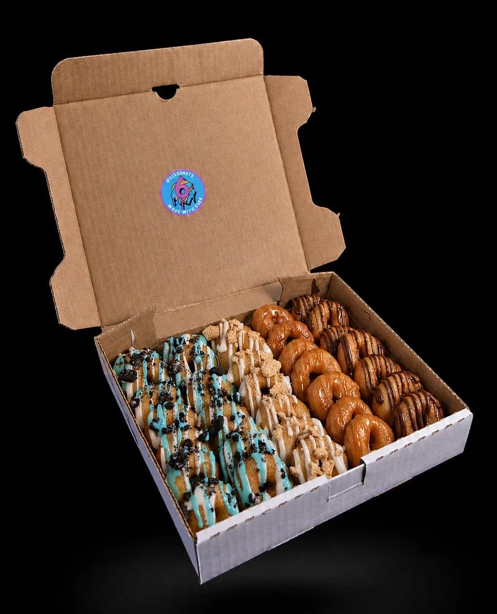 donuts from viral dessert spot 6ix Donutz