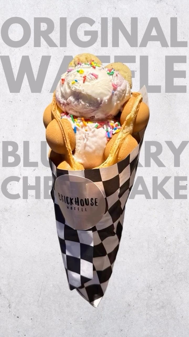 viral dessert from Brickhouse Waffles
