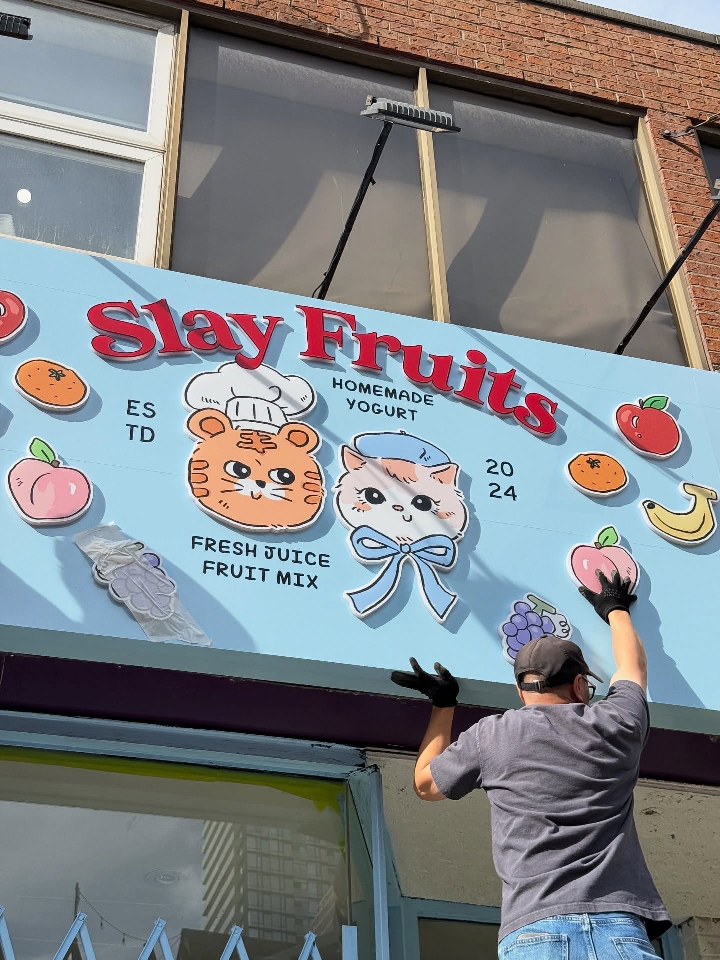 Slay Fruits in downtown