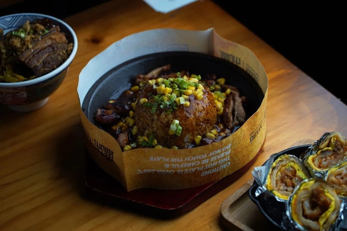 comforting dish from one of the Best Asian Fusion Restaurants in Markham MABU GENERATION 