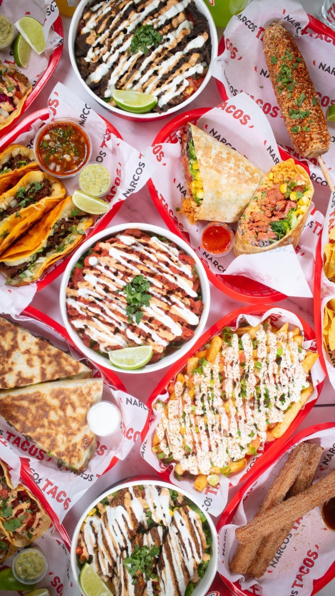 Cheap Late Night Eats in Toronto called Narcos Tacos