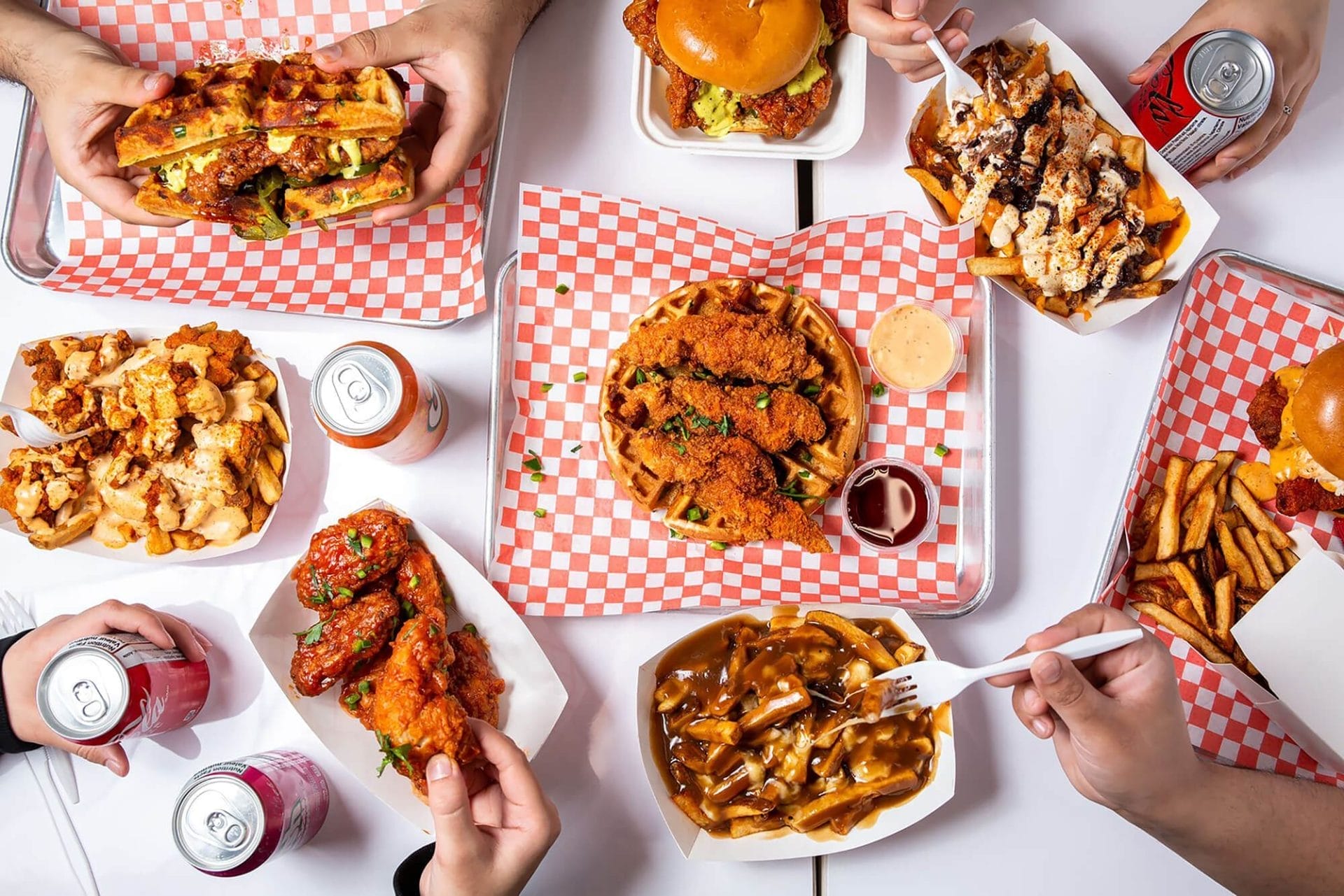 Cheap Late Night Eats in Toronto called Juicy Birds Nashville Hot Chicken