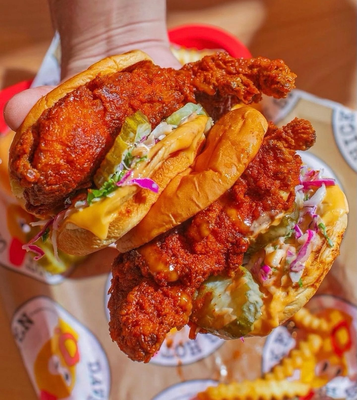 Cheap Late Night Eats in Toronto called Dave's Hot Chicken