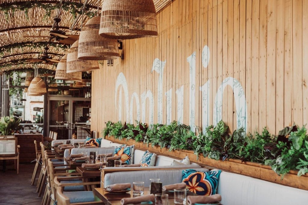 Baro’s offers Latin-inspired dining in a lively, group-friendly setting, making it more of a social hangout than a quiet dinner spot.