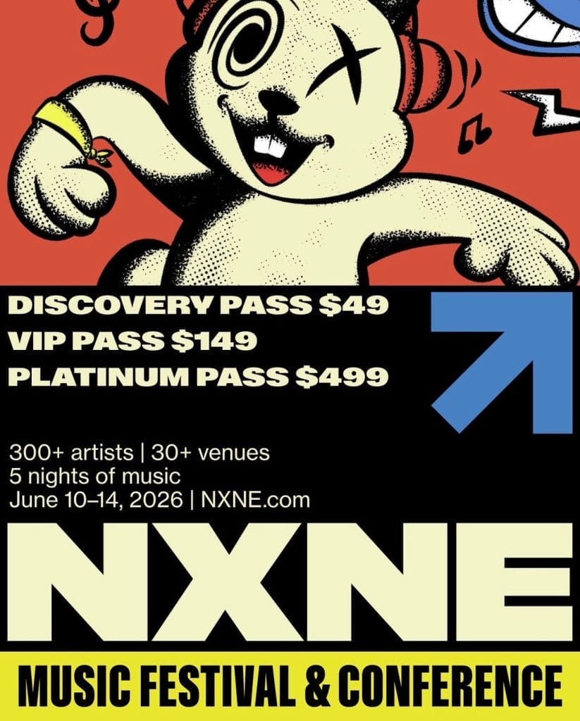 Toronto Summer Festivals You Can’t Miss This June with NXNE pass details, artist count, venue information, and festival dates.