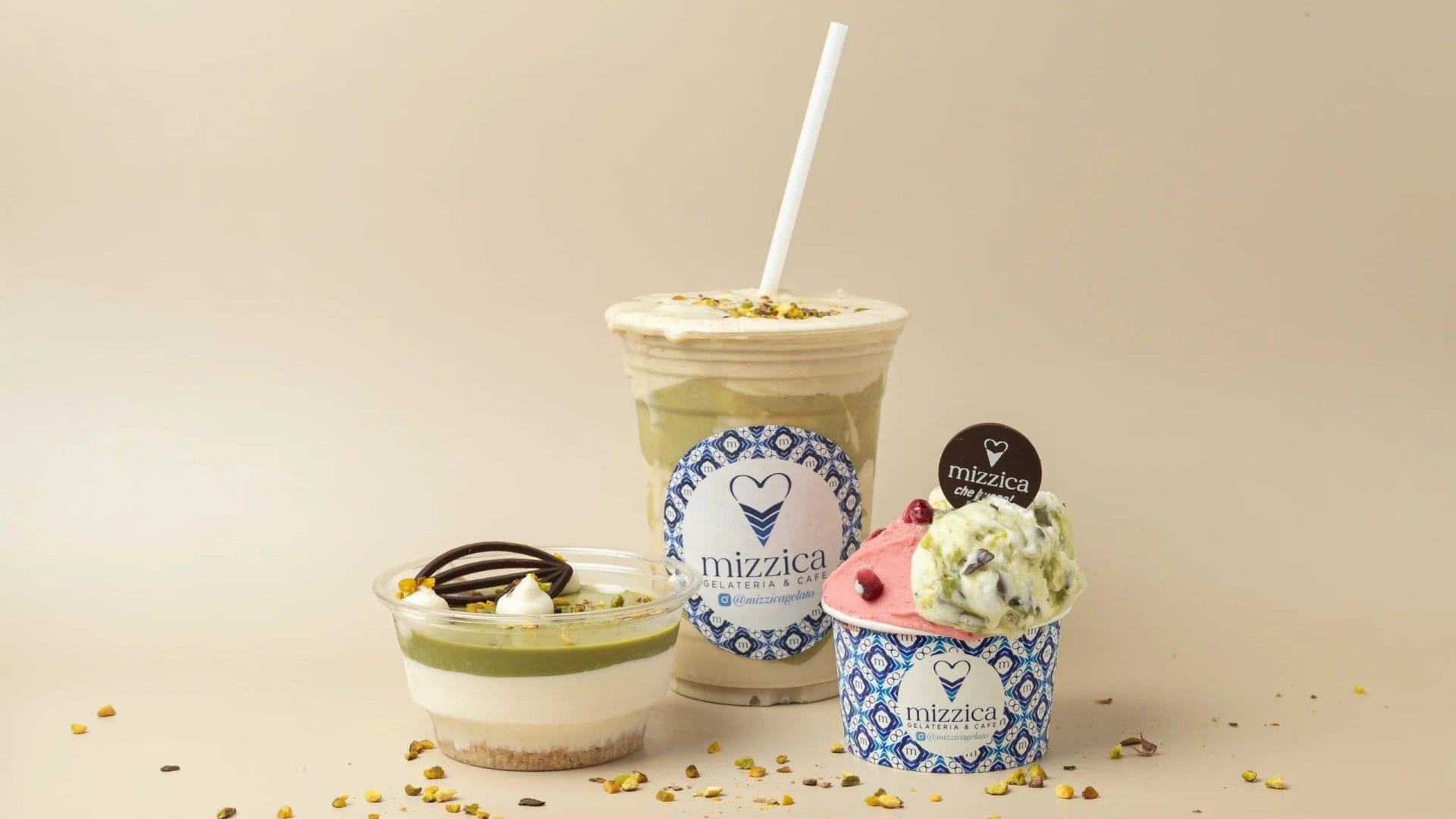 Viral dessert spots in Toronto assorted gelato at Mizzica